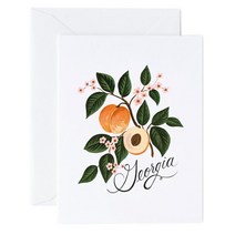 라이플페이퍼 GEORGIA PEACH 카드 + 봉투, 혼합 색상, 1세트