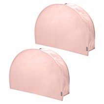 하우스플랜 유니크 하프 옷 커버 와이드 인디 핑크, 1개입, 2개