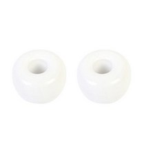 리빙듀오 스텐드 세라믹 칫솔꽂이, 화이트, 2개입