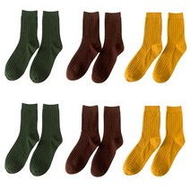 커넥트코리아 주니아 기본 롱 양말 6족 세트