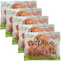 수제치킨 강아지 건조간식 240g, 미니우유껌 닭갈비, 5개입