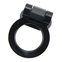 카템 차량용 드레스업 견인고리 블랙, 1개