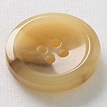 HR빅버튼 각시봉 단추 25mm, 연 베이지, 12개입