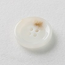 HR빅버튼 모던 단추 21mm, 화이트, 8개입