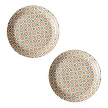 디어리빙 북유럽포터리B 접시 25cm 오렌지, 2개입, 단품