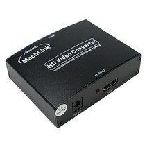마하링크 VGA TO HDMI 유전원 컨버터 AUDIO, ML-VHC-P