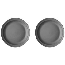 보울보울 볼볼오리진 디너플레이트 22cm 차콜그레이, 2개입, 단품