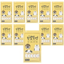 한입뚝딱 짜먹는 강아지 간식 닭고기와 코코넛, 닭고기 + 코코넛 혼합맛, 10개입