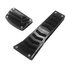 AL헤어라인 커버형 악셀 브레이크 페달킷 블랙 2P, 올뉴쏘울, 기아