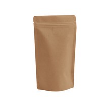 봄91 지퍼스탠드 양면 크라프트 지퍼백 소, 30개