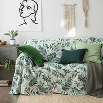 엘레나하임 리프 소파커버, 그린