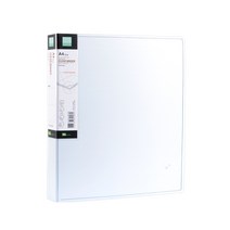 알에스씨 투톤클리어바인더 A4 3공 40p LCB-40, 아이보리, 1개