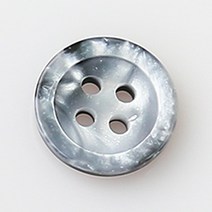HR빅버튼 말레 단추 NO25 11mm, 혼합 색상, 4개입