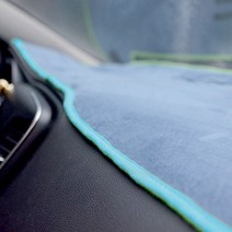 블루코드 섀미 메탈로고 대쉬보드커버 파스텔 네이비 + 스카이, 렉서스, RX400H 05~08년(센터스피커 무)