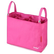 엠케이 다용도 유모차 방수 수납함 원사이즈, 핑크, 1개