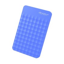 새로텍 외장형 HDD/SSD 하드케이스 60g 130 x 80 x 13 mm HD2520C, HD2520C(블루)