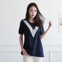 메르 반팔 심쿵수유티셔츠