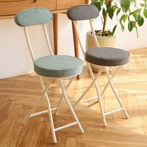 룸앤홈 파스텔 등받이 의자 철제, 그레이, 파스텔등받이의자(그레이)