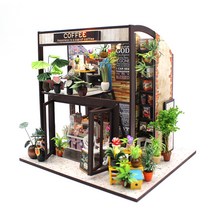 아트조이 DIY 미니어처하우스 Coffee House, 혼합 색상, 1세트
