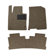 카템 차량용 감탄 코일매트 확장형 브라운, 현대, 제네시스 G80 4륜 16.07~ H486