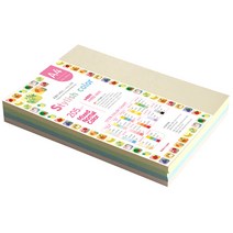 종이문화 스타일리쉬 시즌칼라 색지 혼합 106 SN-Popular Tone Shallow 205g, A4, 100매
