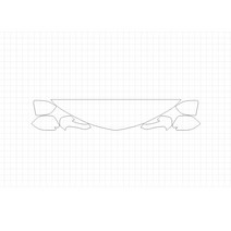 헥시스 쉐보레 카마로 SS 2018 PU HM 30.48cm STRAIGHT WRAPPED PPF보호필름, 1개