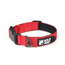 와일드독 네오프렌 칼라 강아지목걸이, 레드