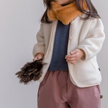 맘스메이드 여아용 보아오버핏롱가디건