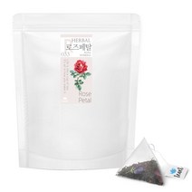 티에 로즈페탈차 삼각 티백, 1g, 80개