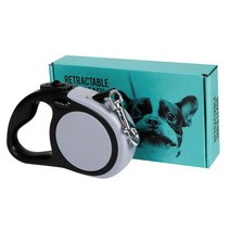 딩동펫 반려견 원터치 컴포트 자동줄, 그레이