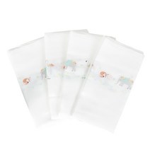 오아이비 코코니 밤부 특대형 엠보 천기저귀 + 선물박스, 화이트, 10개입