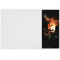 엔비커머스 인테리어타공판 야외36 우WHITE, 1개, 혼합 색상