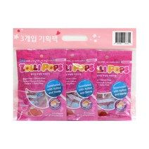 졸리팝 무설탕 막대사탕 딸기맛, 40g, 3개입
