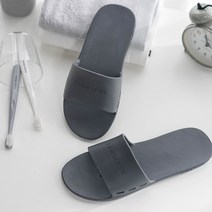 데코뷰 라벨르비에 호텔식 EVA 욕실화 차콜, 1개