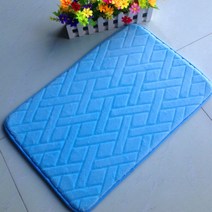 폴레또 다이아몬드라인 현관매트, 블루