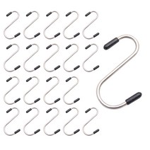 초이스하드웨어 스텐인레스 S고리 68mm, 혼합 색상, 20개입