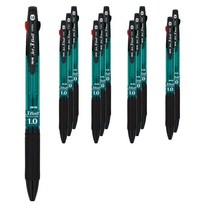 자바펜 제트 3볼 볼펜 1.0mm, 민트, 12개입