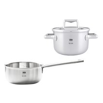 ELO 멀티레이어 통3중 2p 세트, 혼합 색상, 양수냄비 16cm + 편수냄비 16cm