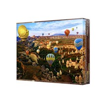 퍼즐코리아 풍선 여행 직소퍼즐 PK1000-3137, 1000피스, 혼합 색상