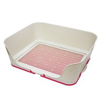펫타임 수컷 삼면 투웨이 반려견 배변판, 혼합 색상, 1개