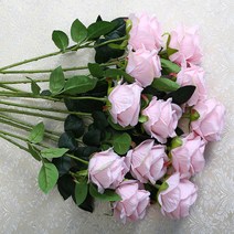마켓감성 조화 장미 6p, 라이트핑크