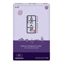 예지미인 윤슬 순한순면 슈퍼롱 오버나이트 생리대 날개형, 18개입, 1개