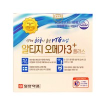 일양약품 알티지오메가3 플러스, 1개, 54g