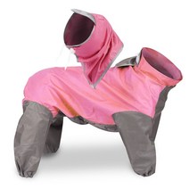 딩동펫 반려동물 올인원 우비, 핑크