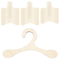 딩동펫 반려동물 원목옷걸이, 30개입