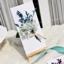 블뤼엔 프리저브드 플라워 + 용돈봉투, 블루