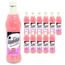 마틸다 스파클링 핑크 그레이프플룻 에이드, 330ml, 12개