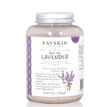 패브스킨 바스솔트 라벤다, 450g, 1개