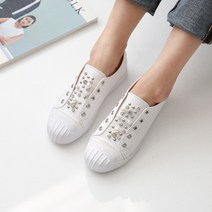 단골언니 여성 진주 큐빅 슬립온 운동화 타스타스