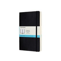 몰스킨 클래식노트 익스팬디드 소프트 도트 L, 블랙, 1개
